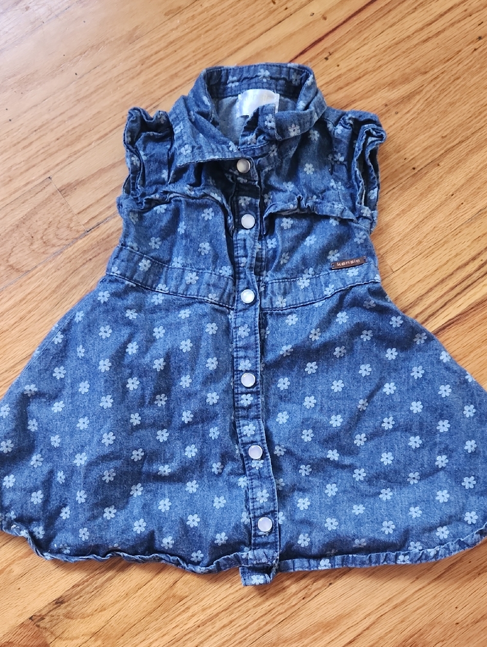 Kensie Baby 18M Denim Dress Like New